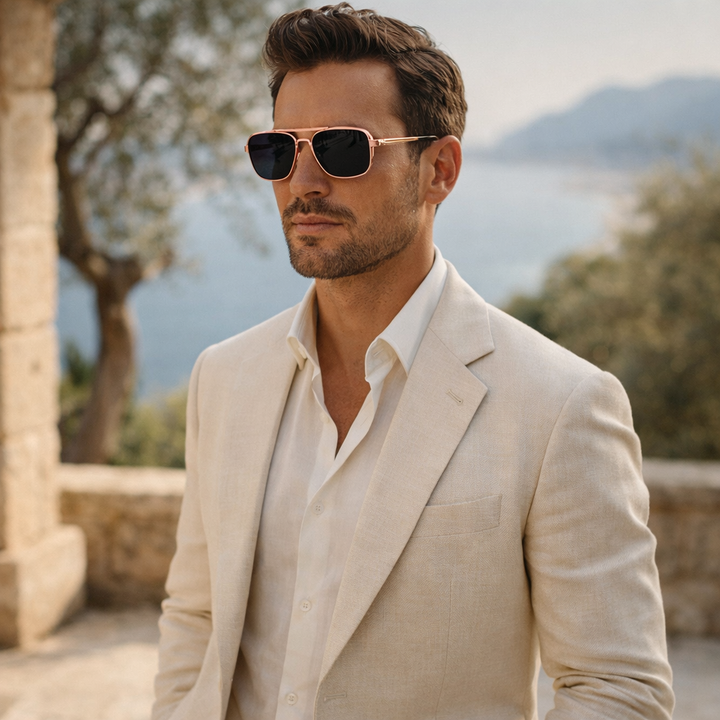 Montaro Metal Frame Sunglasses