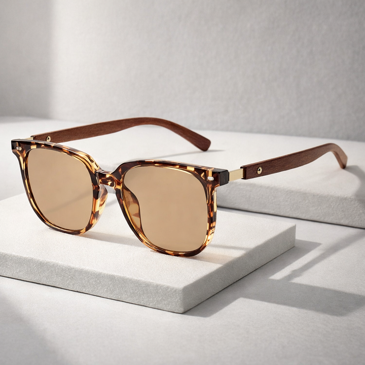 Montclair Wood-Temple Sunglasses