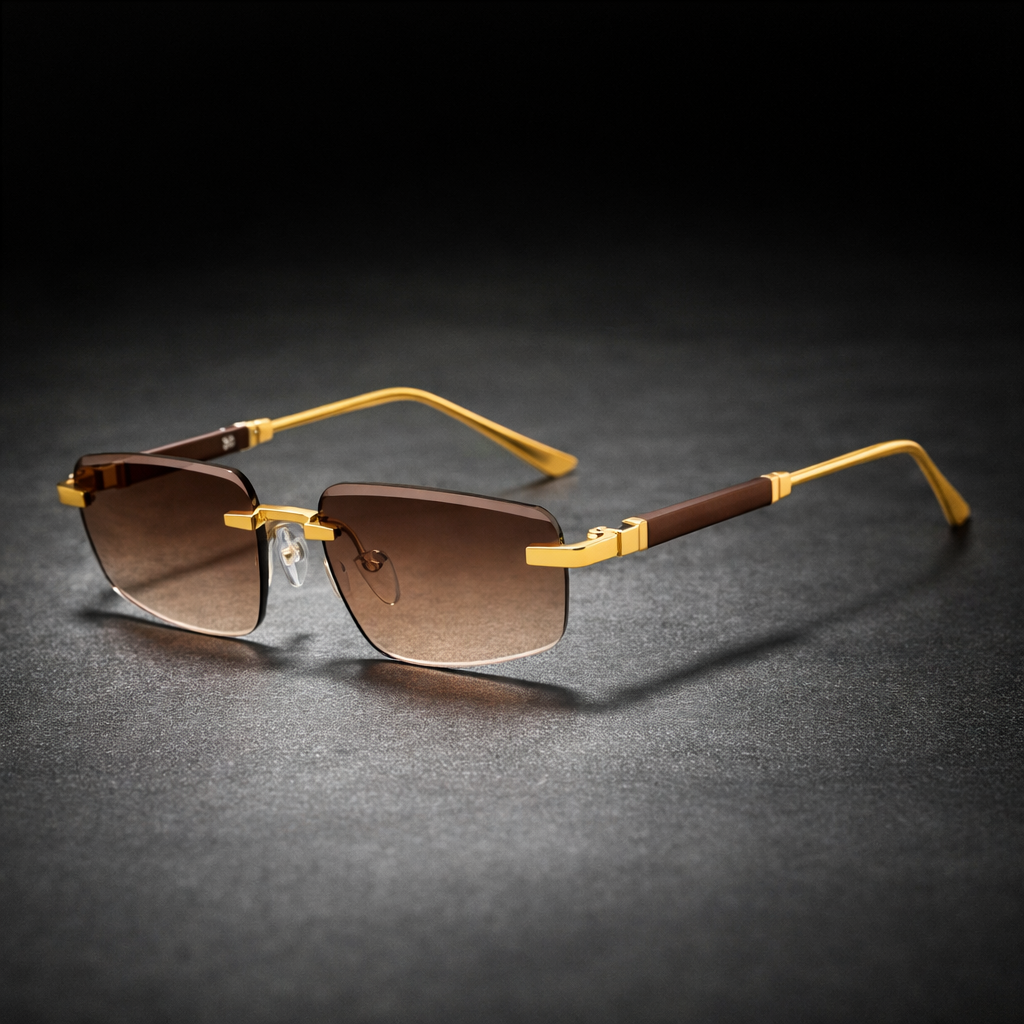 Carrington Rimless Sunglasses