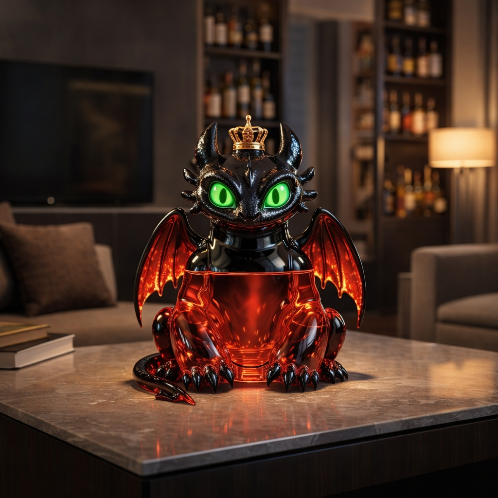 Botella de Whisky - Edición Dragón