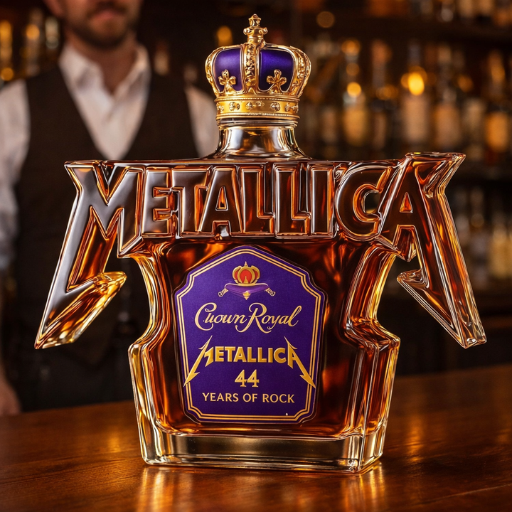 Botella de Whisky - Edición Rock Metallica