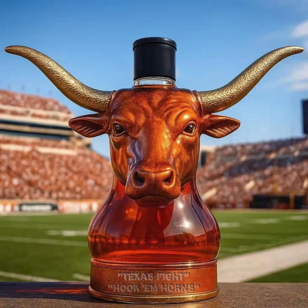 Botella de Whisky Texas Longhorns Football