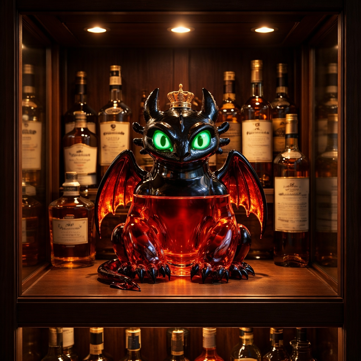 Botella de Whisky - Edición Dragón