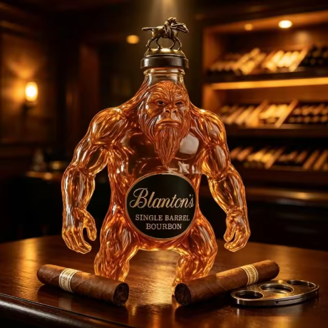 Botella de Whisky Bigfoot