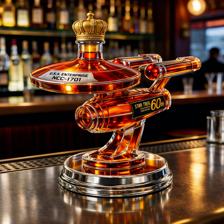 60 Aniversario del USS Enterprise - Decantador de Whisky