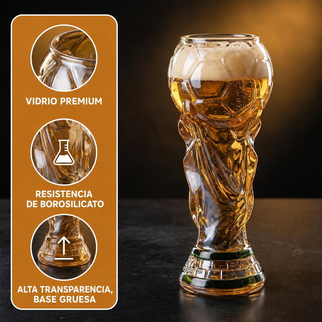 Edición Copa del Mundo 2026 - Vaso de Cerveza