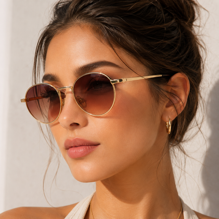 Celestine Round Sunglasses