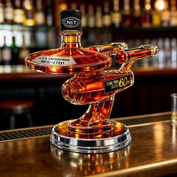 60 Aniversario del USS Enterprise - Decantador de Whisky