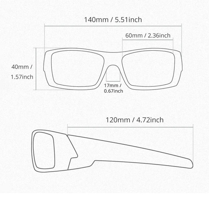 AdventureWrap Polarized UV400 Sport Sunglasses