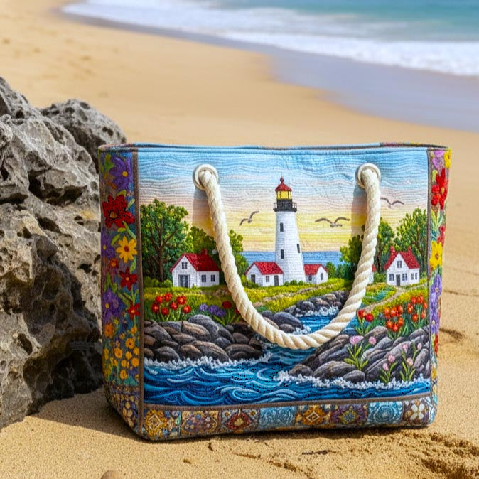 Bolsa de Playa Acolchada Lighthouse Glow