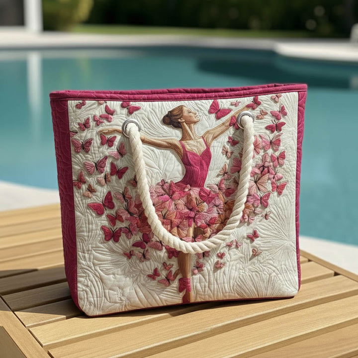 Bolso de Playa Acolchado Ballerina