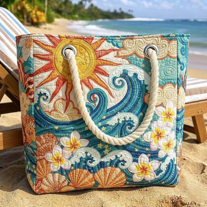 Bolso de Playa Acolchado Halo Cálido