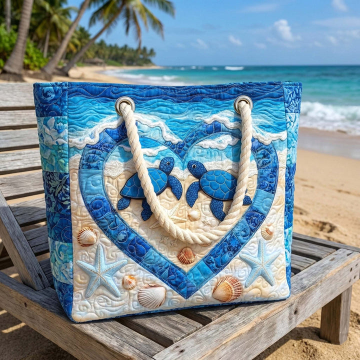 Bolsa de Playa Acolchada Tortuga Serenidad