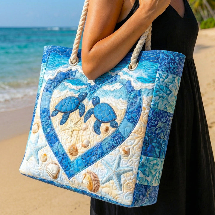 Bolsa de Playa Acolchada Tortuga Serenidad