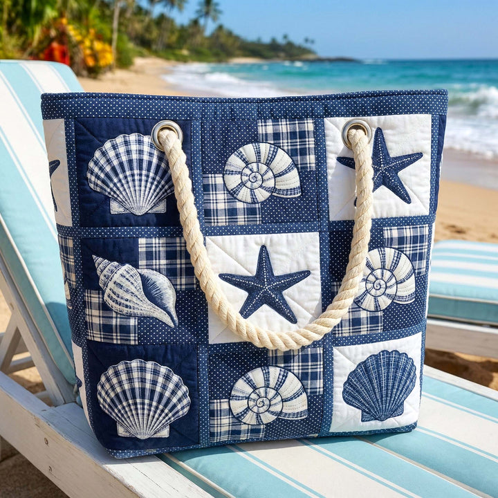Bolsa de Playa Acolchada Shell Serenity