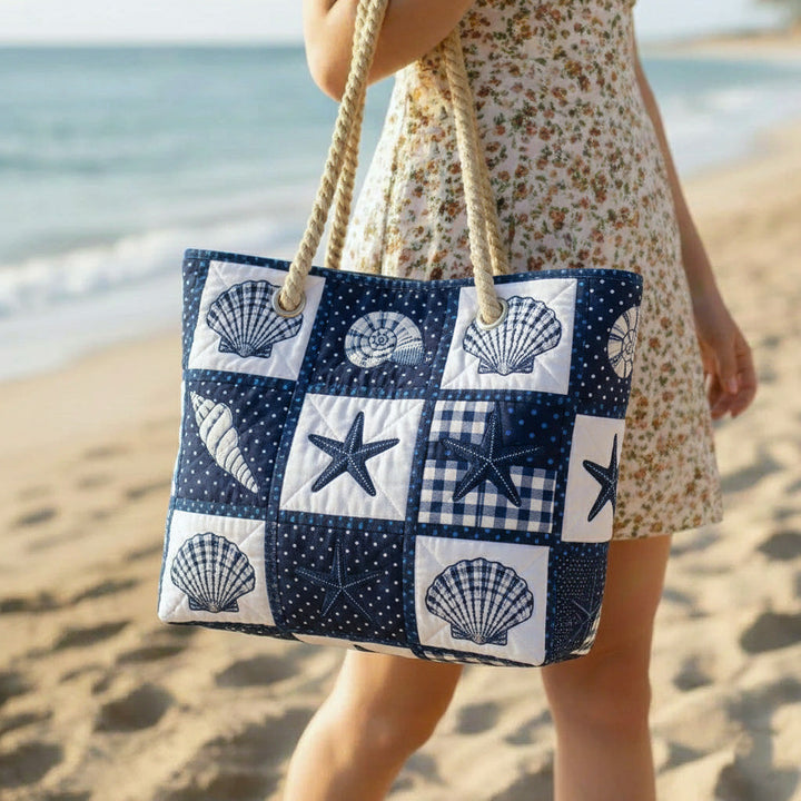 Bolsa de Playa Acolchada Shell Serenity