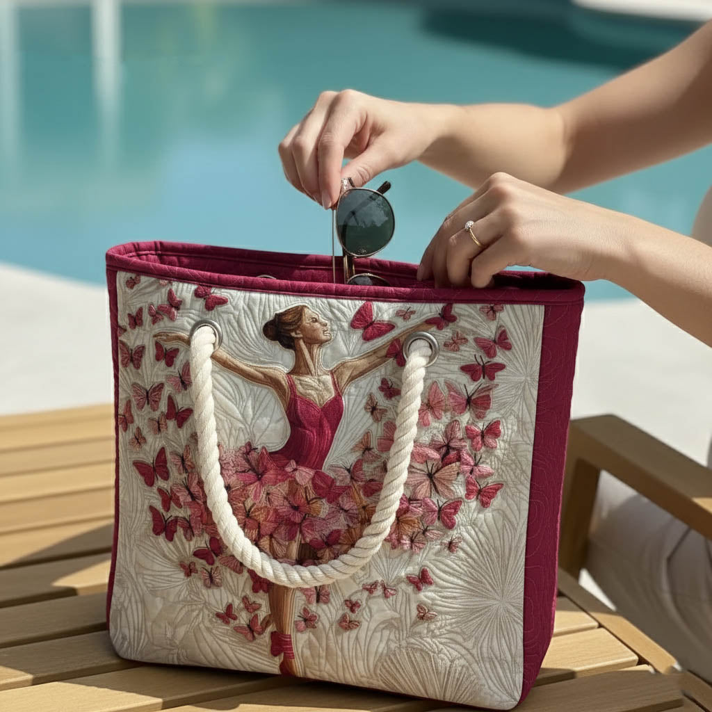 Bolso de Playa Acolchado Ballerina