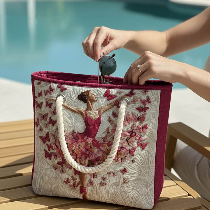 Bolso de Playa Acolchado Ballerina