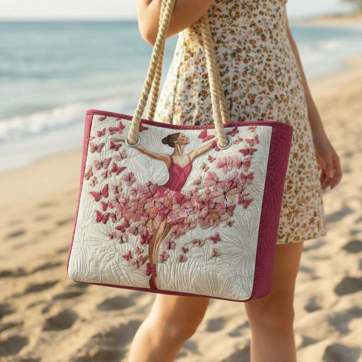 Bolso de Playa Acolchado Ballerina