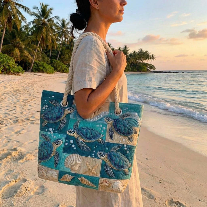 Bolsa de Playa Acolchada Turtle Bay