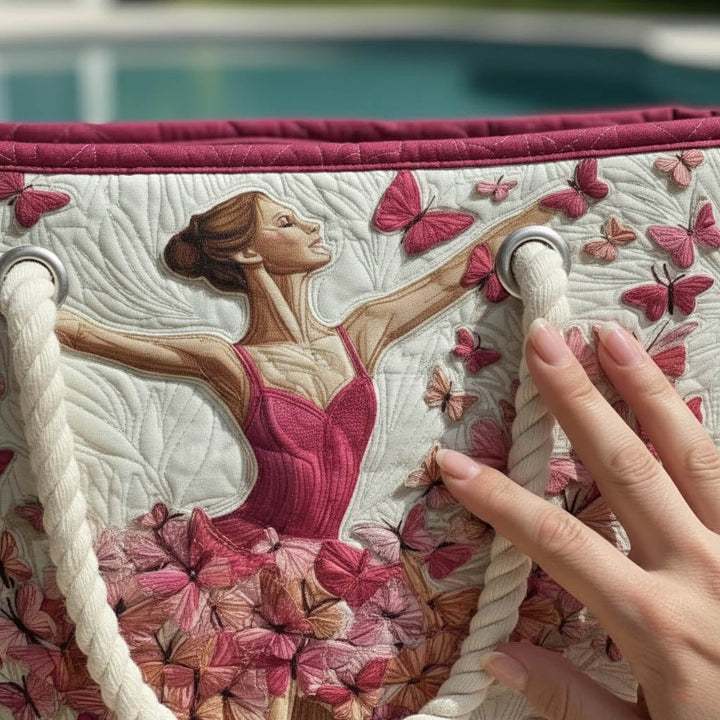 Bolso de Playa Acolchado Ballerina