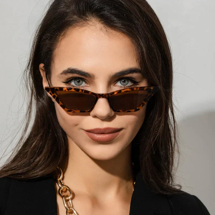 Solenne Tortoise Cat-Eye Sunglasses