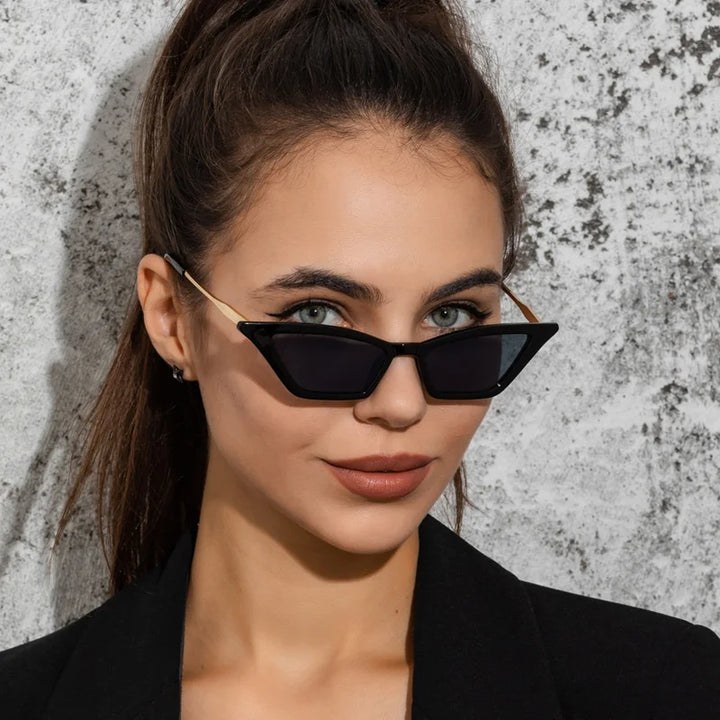 Solenne Tortoise Cat-Eye Sunglasses