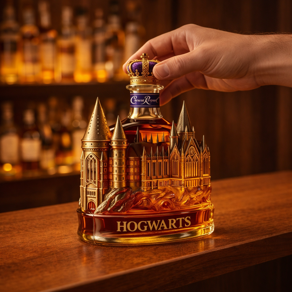 Botella de Whisky – Edición Castillo Mágico
