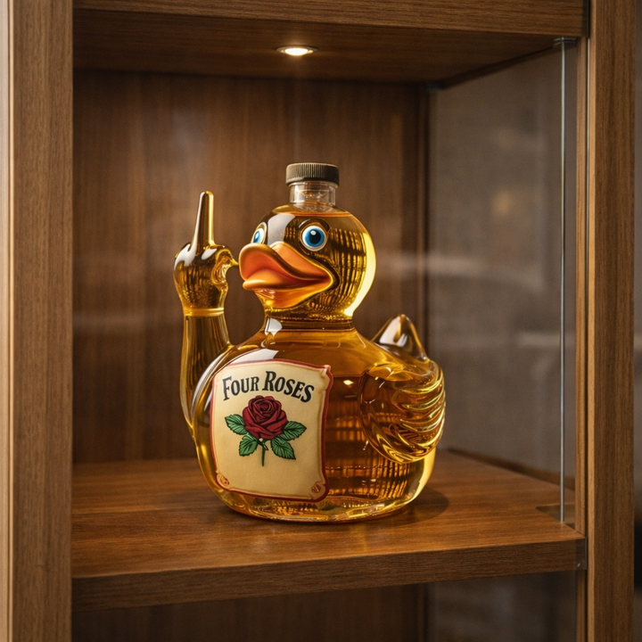 Botella de Whisky - Edición Pato Rebelde