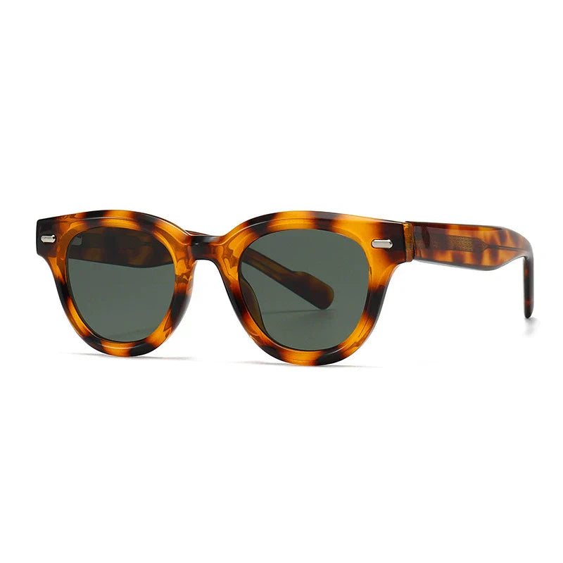 Alder Tortoise Round Sunglasses