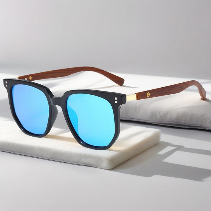 Montclair Wood-Temple Sunglasses