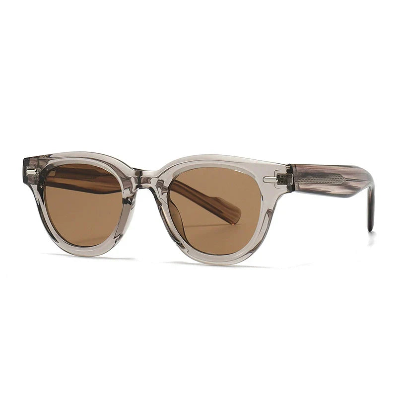 Alder Tortoise Round Sunglasses