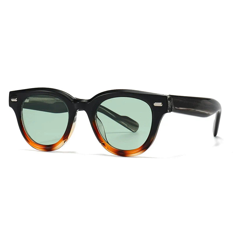 Alder Tortoise Round Sunglasses