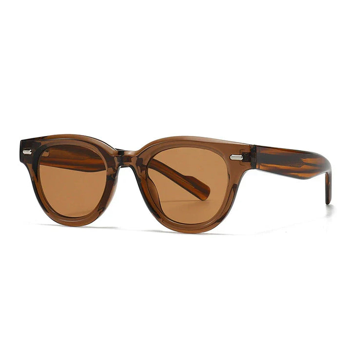 Alder Tortoise Round Sunglasses