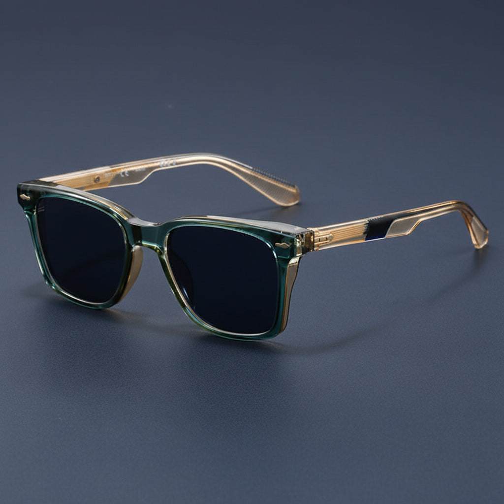 RetroVista™ – Gradient Lens Vintage Sunglasses