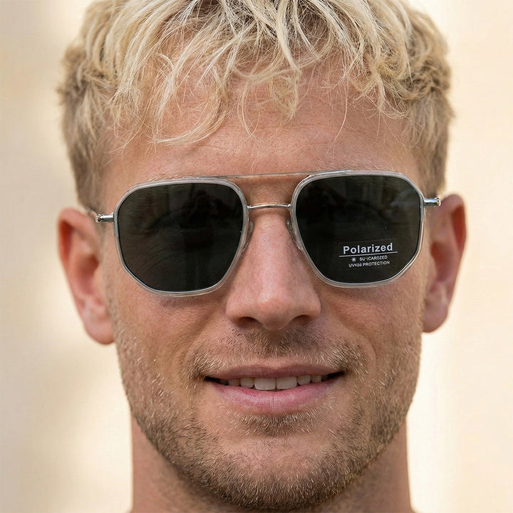 RetroEdge Polarized Vintage Sunglasses