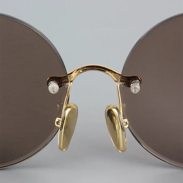 Lucien Round Metal Sunglasses