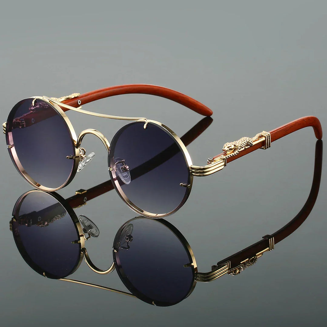 Monaco Signature Round Sunglasses
