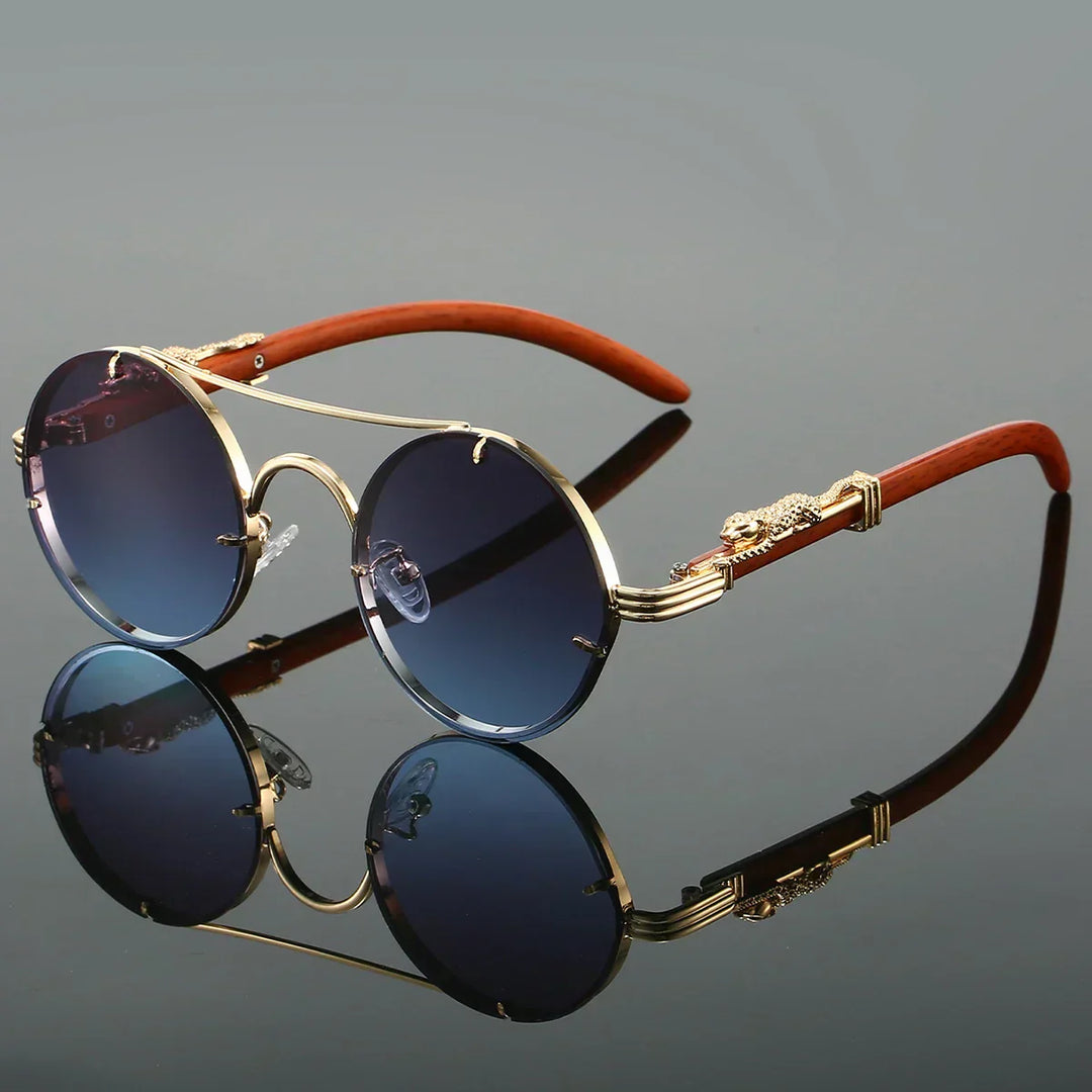 Monaco Signature Round Sunglasses