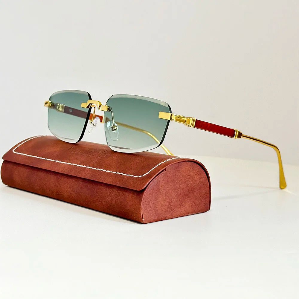 Carrington Rimless Sunglasses