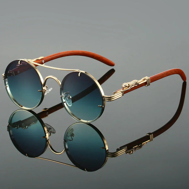 Monaco Signature Round Sunglasses