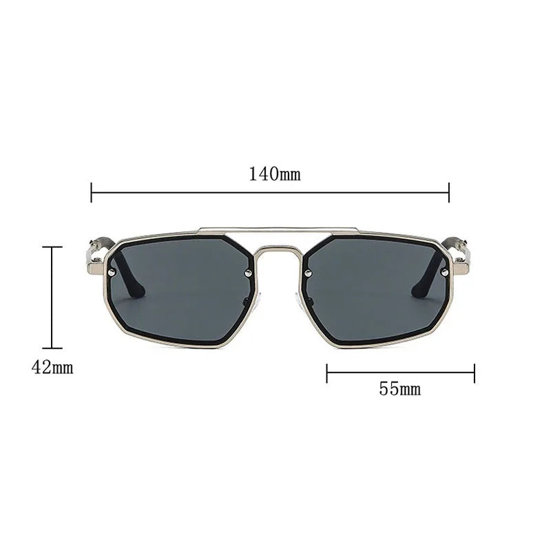 Montaro Metal Frame Sunglasses