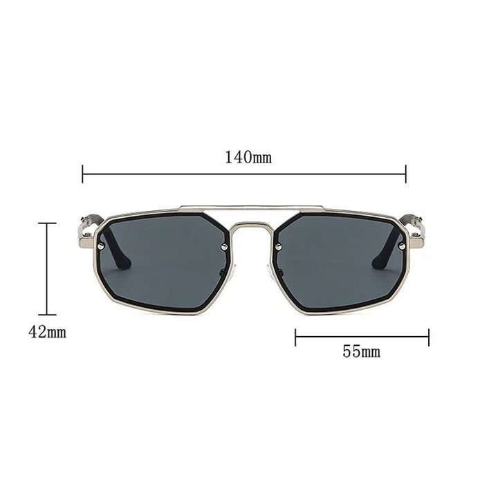Montaro Metal Frame Sunglasses