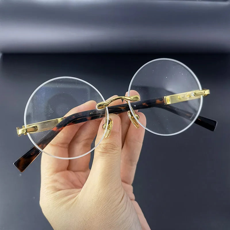 Lucien Round Metal Sunglasses