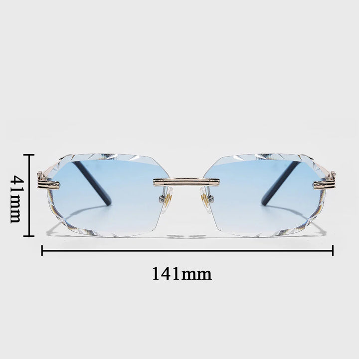 Montevia Rimless Sunglasses