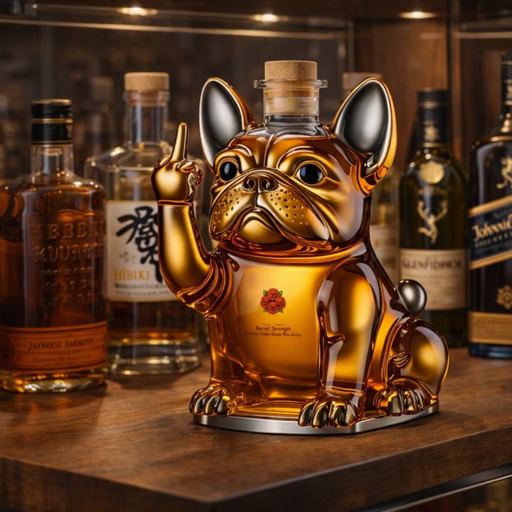 Botella de Whisky - Edición Perro