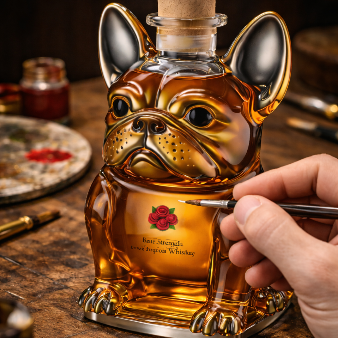 Botella de Whisky - Edición Perro