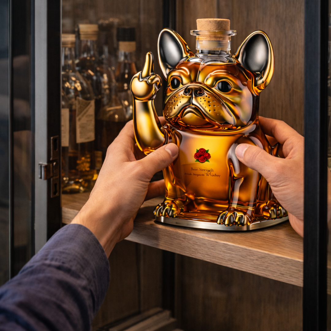 Botella de Whisky - Edición Perro