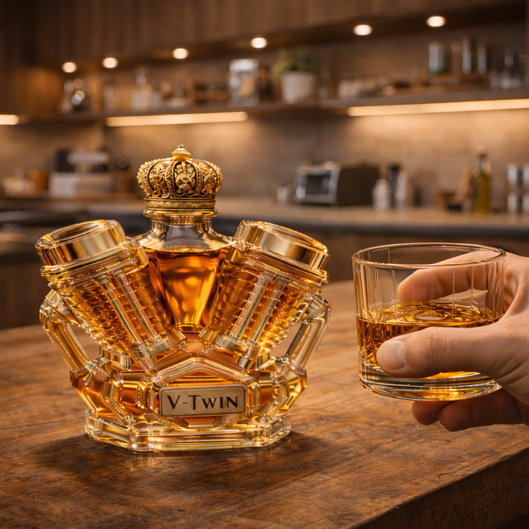 Botella de Whisky - Edición V8