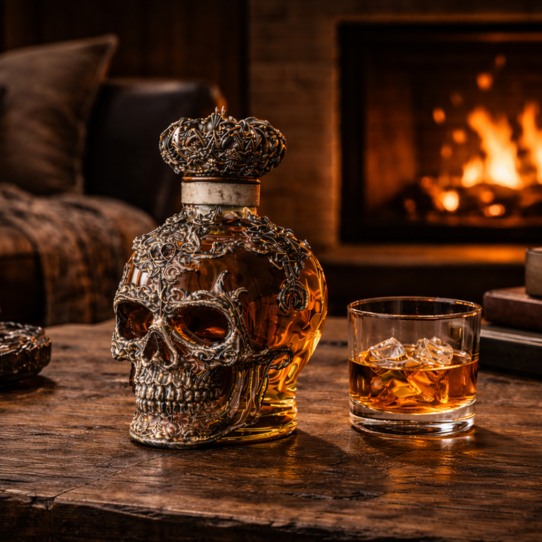 Botella de Whisky - Edición Calaveras